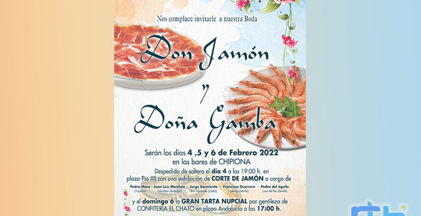 Boda de Don Jamón y Doña Gamba en Chipiona