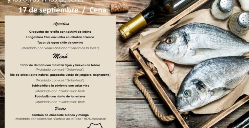 Pescado de los Esteros y los otros vinos de Jerez en La Gaviota