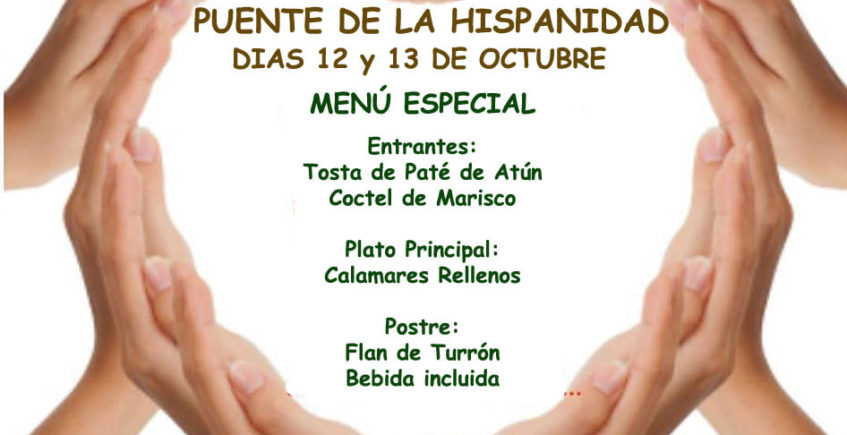 Menú Especial en la Peña Gastronómica El Berrueco el 12 y 13 de octubre