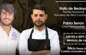 Jueves 6 de septiembre: Rafa de Bedoya y Pablo Terrón muestran su cocina en Puerto Escondido