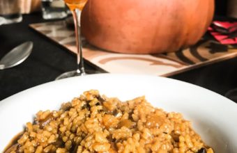 El arroz con boletus, pato y foie de Ché Craft Paella