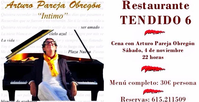 4 de noviembre. Jerez. Cena con Arturo Pareja Obregón en Restaurante Tendido 6.