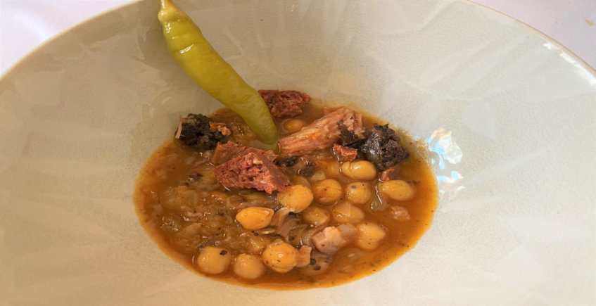 La berza de coles del Mesón Sabor Andaluz