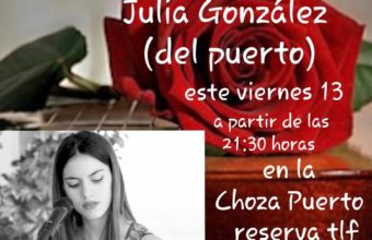 Concierto de Julia González en La Choza de El Puerto