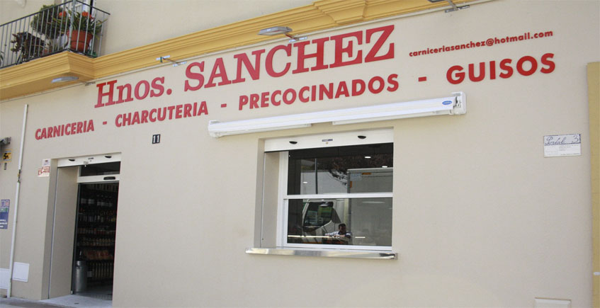 Carta especial para Navidad de la carnicería Hermanos Sánchez