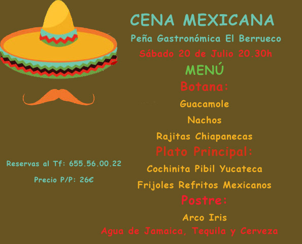 Menú-Mexicano