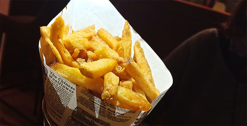 El cartucho de patatas fritas de Sedona