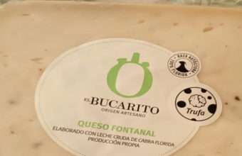 El queso con trufas Fontanal de Agroalimentaria  El Bucarito