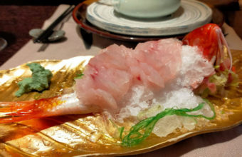 El salmonete marinado del Restaurante  Feng Shui
