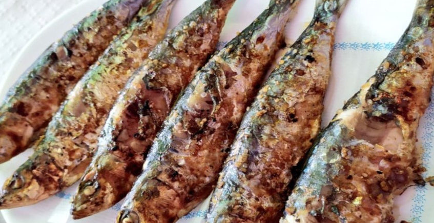 Las sardinas a la brasa de El Repostaero