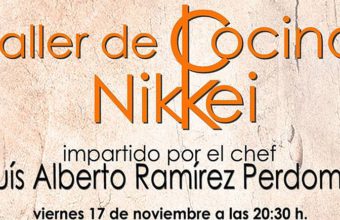17 de noviembre. Cádiz. Taller de cocina nikkei