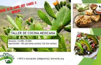Taller de Cocina Mexicana en La Reverde de Jerez