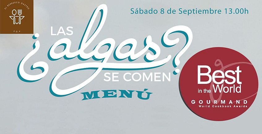 8 de septiembre. Medina Sidonia. Menú Las Algas se comen y charla divulgativa