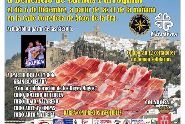 Feria de Cortadores Solidarios del Jamón y el Queso en Arcos