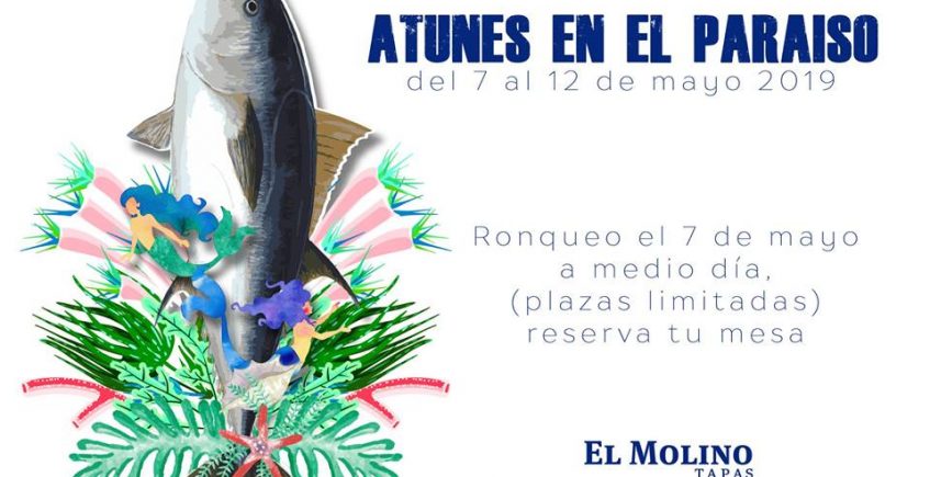 Del 7 al 12 de mayo. Chiclana. Atunes en el Paraíso en El Molino Tapas