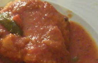 Bacalao con tomate de Casa Paco Ceballos