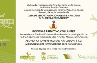Cata de vinos tradicionales de Chiclana