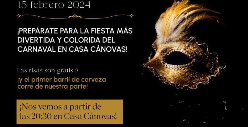 Fiesta de Carnaval en Casa Cánovas