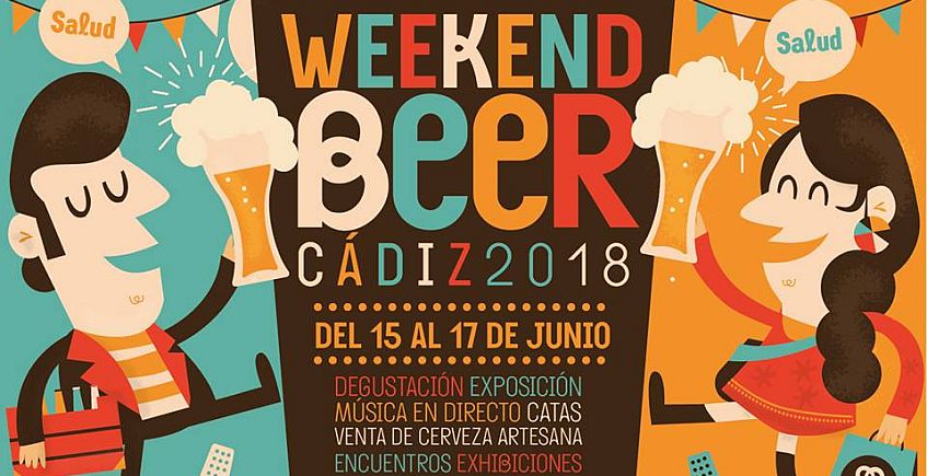 Del 15 al 17 de junio. Cádiz. Festival cervecero Weekend Beer en el Baluarte de la Candelaria