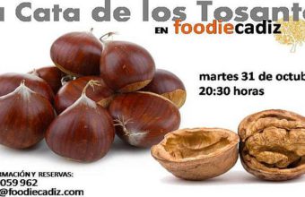 31 de octubre. Cádiz. Cata de Tosantos en Foodie 