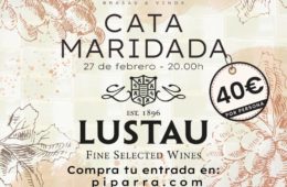 Cata de vinos de la bodega Lustau en Piparra de El Puerto