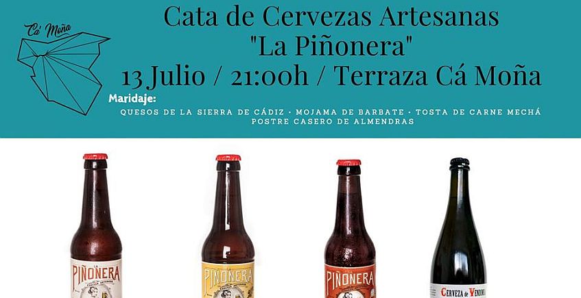 13 de julio. Trebujena. Cata de cervezas artesanas La Piñonera