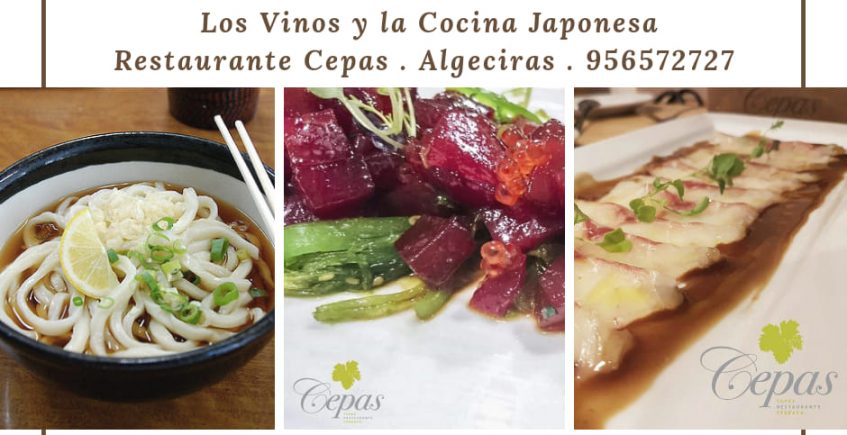 1 de marzo. Algeciras. Los vinos y la cocina japonesa, en Restaurante Cepas