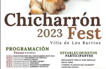 Chicharron Fest en Los Barrios. Objetivo: comerse 2 toneladas de chicharrones