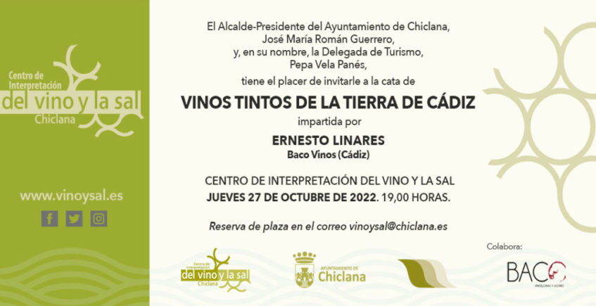 Cata de vinos de la Tierra de Cádiz en Chiclana
