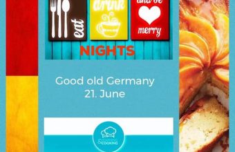 Cena alemana en Learning & Coooking de Rota el 21 de junio