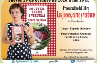 Presentación del libro Los jueves, carne y verdura de Charo Barrios