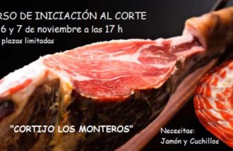 Curso de iniciación al corte de jamón en Cortijo Los Monteros de Medina del 5 al 7 de noviembre
