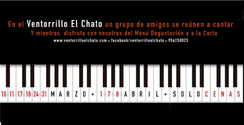 10 de marzo al 8 de abril. Cádiz. Música en El Chato