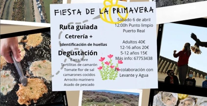 Fiesta de la primavera con degustación en Puerto Real