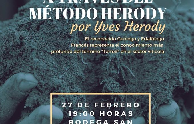 Conferencia de Yves Herody sobre el "terroir"