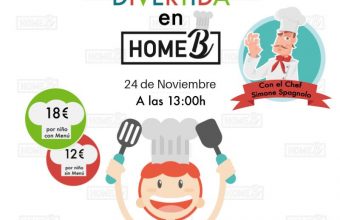 24 de noviembre. Chiclana. Cocina divertida para niños en Home B