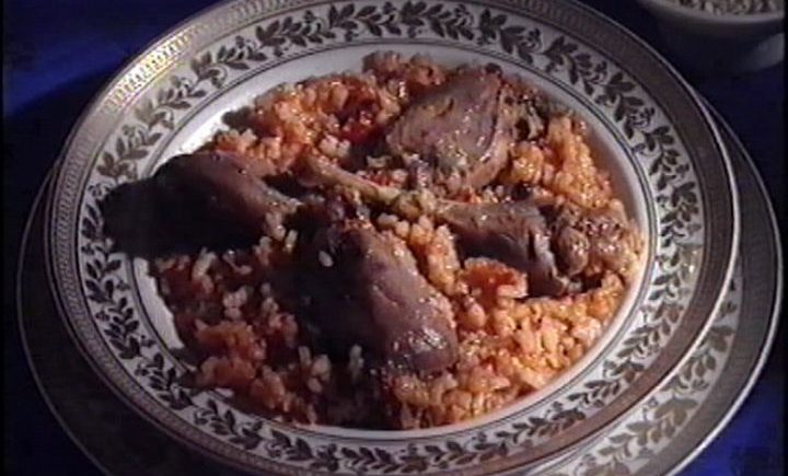 Muslos de faisan con arroz de El Convento de Arcos
