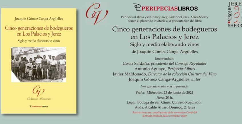 Presentación del libro Cinco generaciones de bodegueros en Los Palacios y Jerez