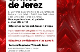 Cata benéfica de Los Pedroches y Vinos de Jerez