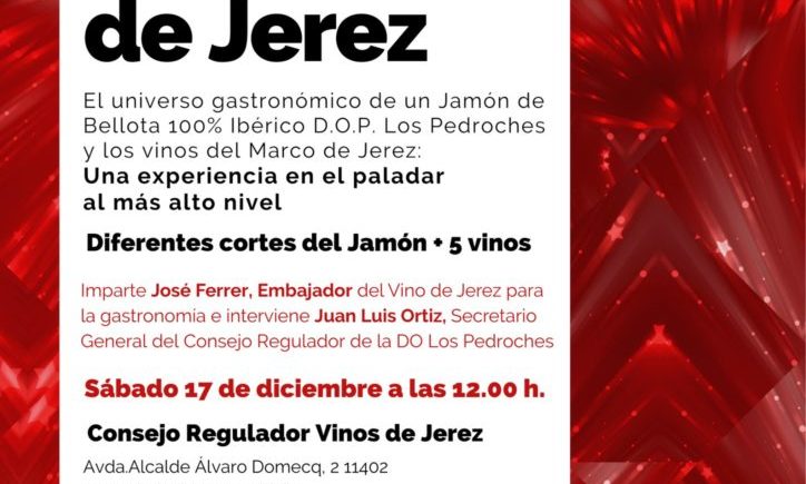 Cata benéfica de Los Pedroches y Vinos de Jerez