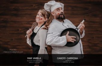 Taller de cocina y Carnaval en Decimoarte con el Canijo de Carmona y Mar Varela