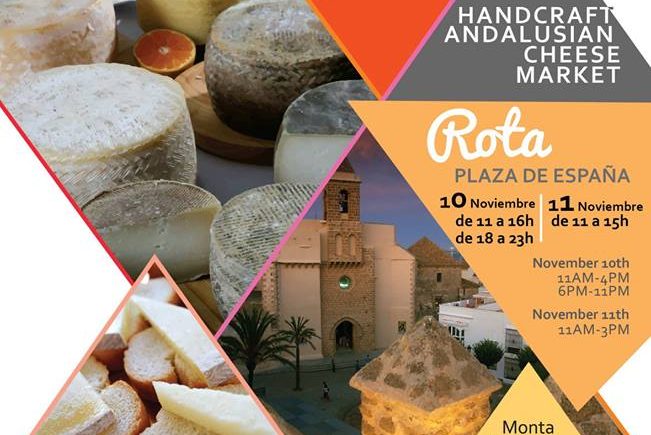 10 Y 11 de noviembre. Rota. Mercado de quesos artesanos de Andalucía
