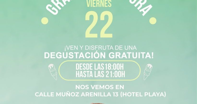 Degustación gratuita de helados por la apertura de Mira en Cádiz