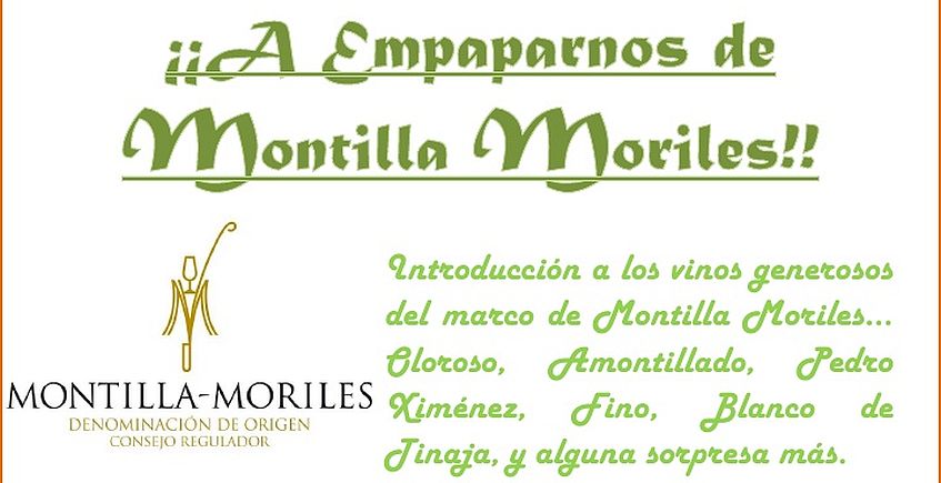 17 de febrero. San Fernando. Montilla Moriles en The Wine Room