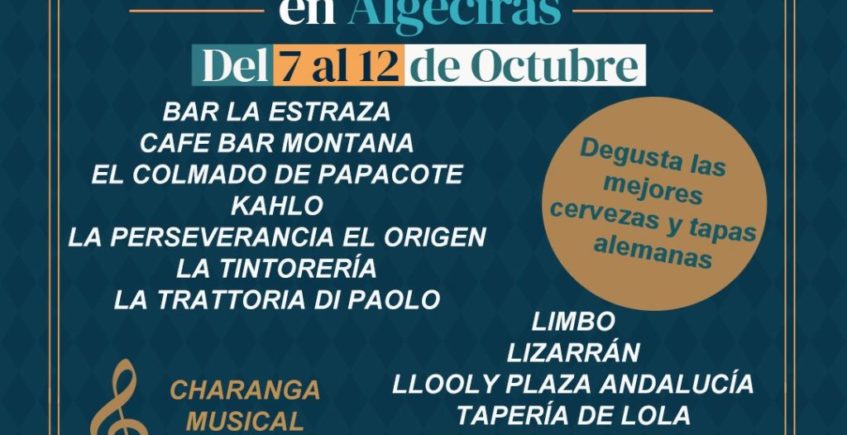 Oktoberfest en Algeciras del 7 al 12 de octubre