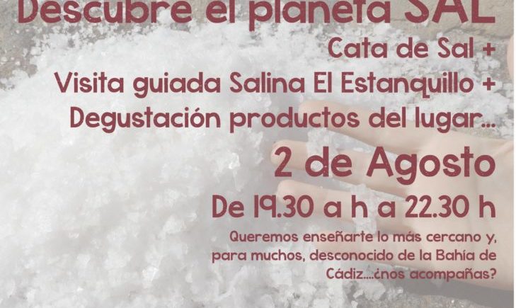 Cata de sal en el Parque Natural Bahía de Cádiz