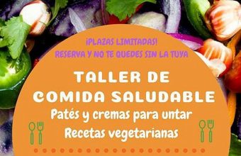 3 de agosto. Chiclana. Taller de comida saludable: Patés y cremas vegetarianas