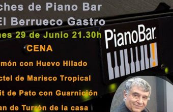 29 de junio. Medina Sidonia. Noche de Piano Bar en El Berrueco Gastro