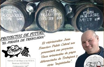 Los vinos de El Piraña de Trebujena, en The Wine Room de San Fernando el 31 de mayo