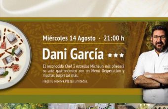 Dani García ofrecerá una cena el 14 de agosto en Cortijo Los Canos de San Roque